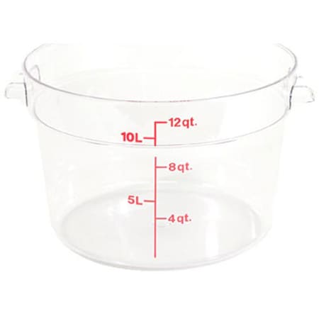 Cambro Cntainer Clr Rd 12Qt-135 RFSCW12-135